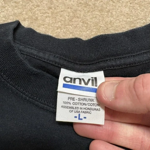 Vtg Placebo Band Shirt Mens Large Black 2006 Meds Tour Indie Alt Rock Grunge - Picture 5 of 7